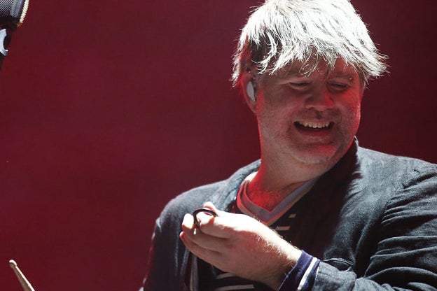 James Murphy of LCD Soundsystem performs during Splendour in the Grass 2017 on July 23 in Byron Bay, Australia.